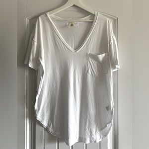 We The Free Free People Oversized V-Neck Tee. XS.
